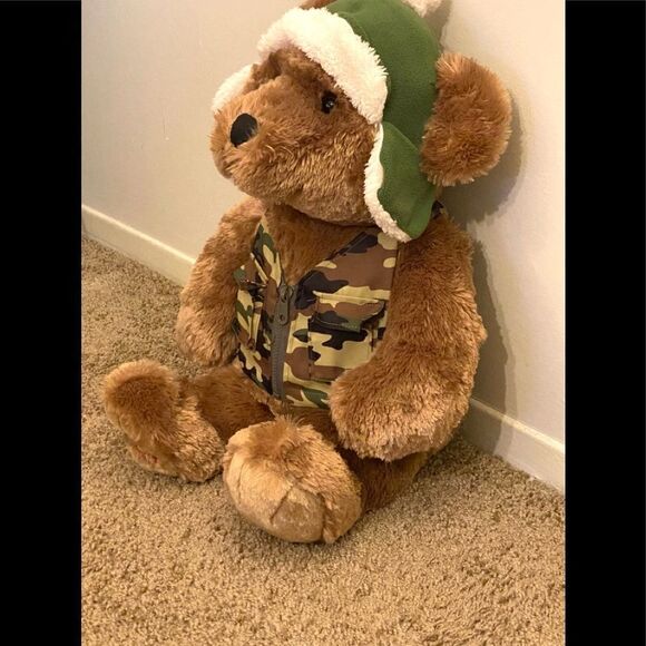 RARE 2018 Dan Dee Collectors Choice Bear Cammo - Picture 5 of 6